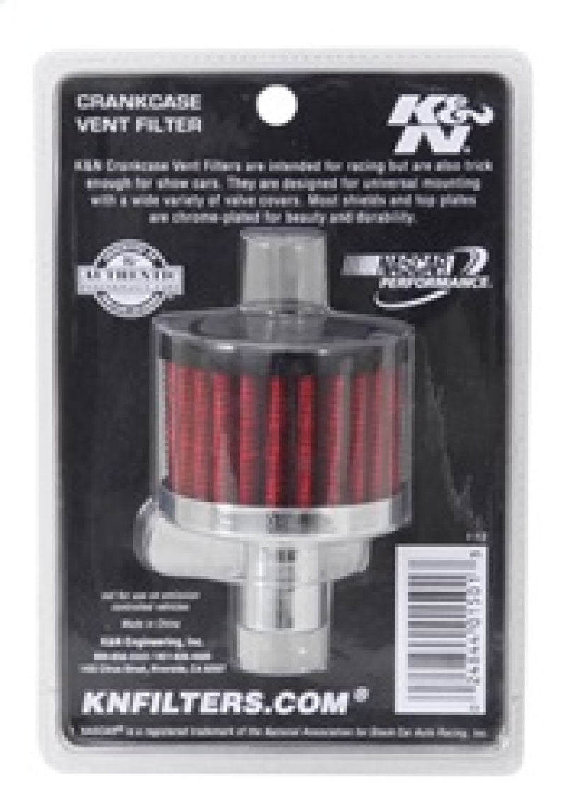 Universal Steel Base Crankcase Vent Filter .75in Vent OD x 2in OD x 1.5in Height - View 9 | Dirty Garage