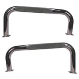 Rugged Ridge Nerf Bars Stainless Steel 76-86 Jeep CJ | Dirty Garage