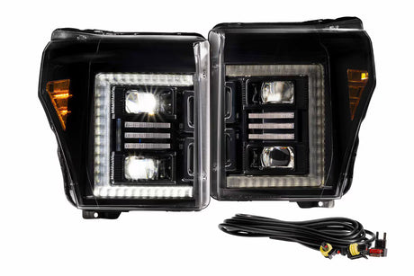 2011-2016 Super Duty XB Hybrid LED Headlights (LF553.2) - View 3 | Dirty Garage
