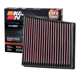 2017 Silverado 2500HD V8-6.6L DSL Replacement Drop In Air Filter - View 7 | Dirty Garage