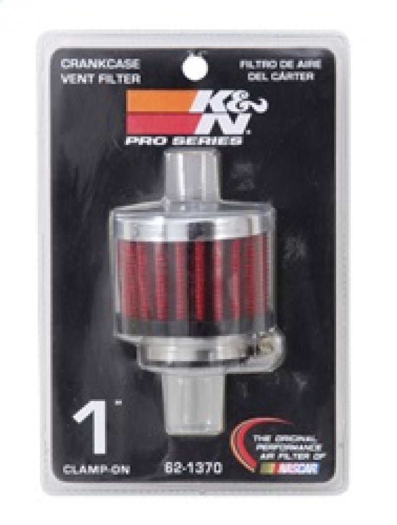 Universal 1in Flange ID x 2in OD x 1.5 inch H Rubber Base Crankcase Vent Filter - View 9 | Dirty Garage
