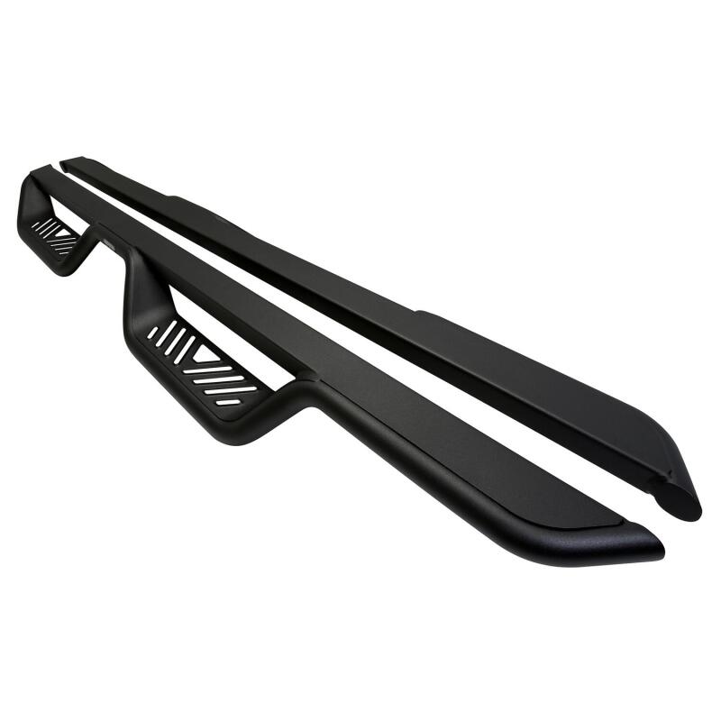 Westin 18-22 Jeep Wrangler JL Unlimited Outlaw Nerf Step Bars - Textured Black - View 8 | Dirty Garage