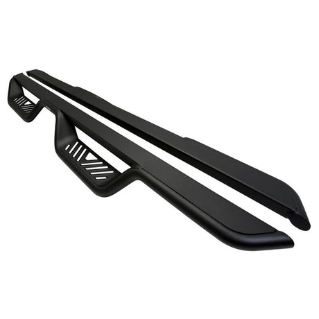 Westin 18-22 Jeep Wrangler JL Unlimited Outlaw Nerf Step Bars - Textured Black - View 8 | Dirty Garage