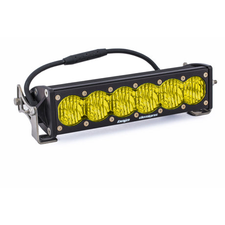 Universal OnX6 Wide 10" LED Light Bar Amber | Dirty Garage