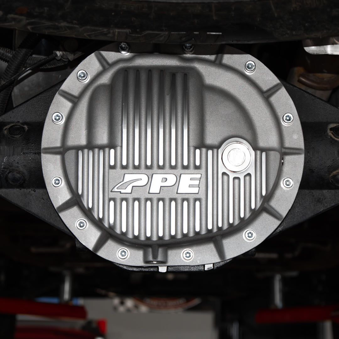 2014-2023 1500 9.5 Inch /9.76 Inch -12 Rear Axle Heavy-Duty Cast Aluminum Rear Differential Cover Raw - View 6 | Dirty Garage