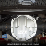 Universal 6.6L Duramax 11.5 Inch /12 Inch -14 Heavy-Duty Cast Aluminum Rear Differential Cover Raw - View 2 | Dirty Garage