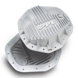 Universal 6.6L Duramax 11.5 Inch /12 Inch -14 Heavy-Duty Cast Aluminum Rear Differential Cover Raw - View 3 | Dirty Garage