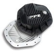 Universal 6.6L Duramax 11.5 Inch /12 Inch -14 Heavy-Duty Cast Aluminum Rear Differential Cover Black | Dirty Garage