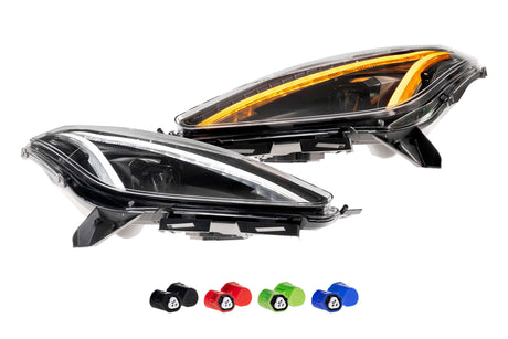 2014-2019 Corvette C7 XB LED Headlights Gen II - View 3 | Dirty Garage