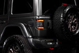 2018-2024 Wrangler XB LED Smoked Lens Tail Lights - View 4 | Dirty Garage