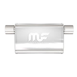 Universal Muffler Mag Stainless Steel 11x4x9 2.5 O/O | Dirty Garage