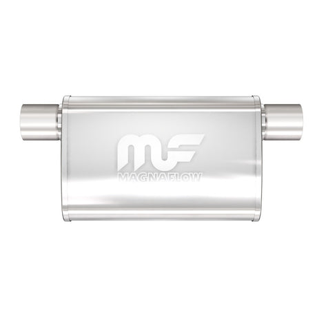 Universal Muffler Mag Stainless Steel 11x4x9 2.5 O/O | Dirty Garage