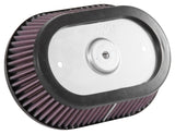 Universal Custom Air Filter - Oval Shape 9.313in OD/2.375 Height | Dirty Garage