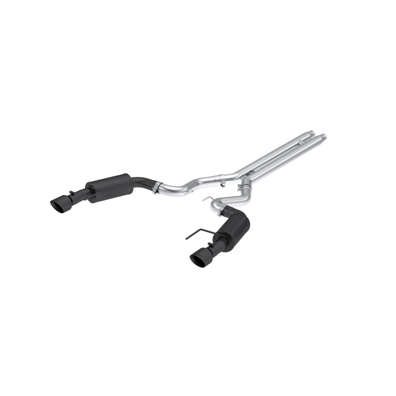 MBRP 2024 Ford Mustang GT S650, 5.0L 3in Cat-Back Dual Split Rear, Black-Coated | Dirty Garage