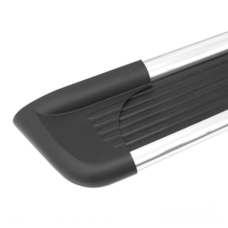 Universal Sure-Grip Series 79" Brushed Aluminum Running Boards - View 7 | Dirty Garage