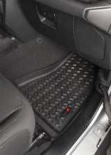 Rugged Ridge Floor Liner Front Black 2018-2020 Jeep Wrangler 2020 Gladiator JL / JT - View 3 | Dirty Garage