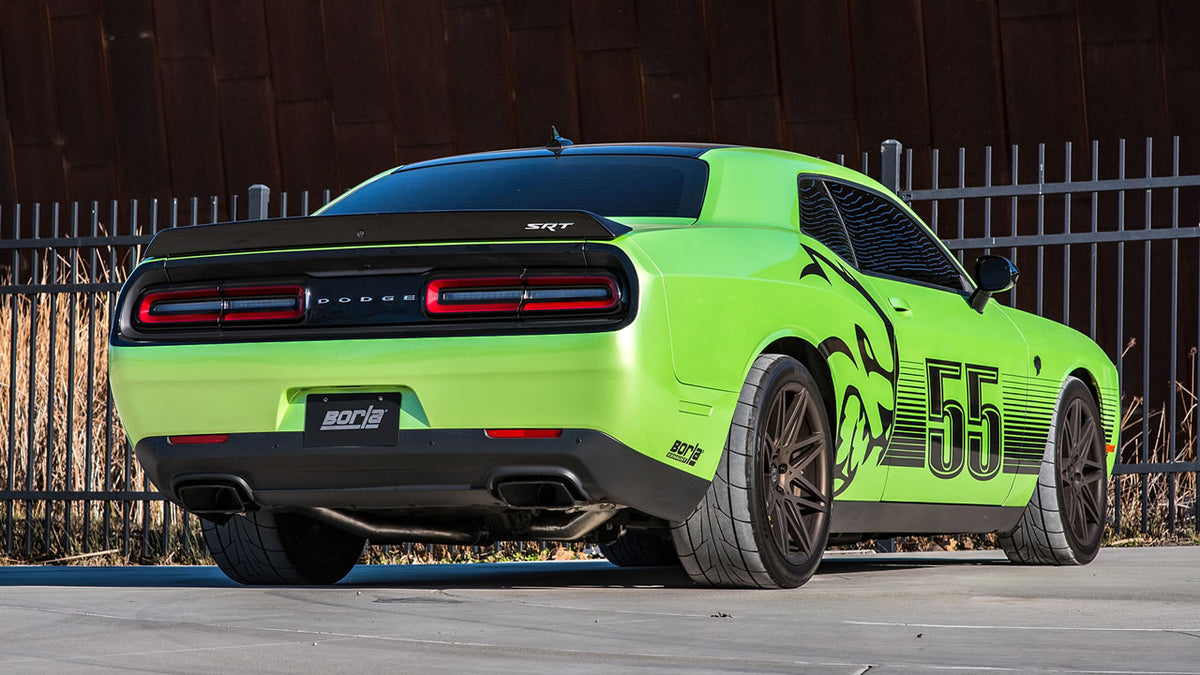 2015-2023 Hellcat w/ Valve Simulator Cat-Back ATAK Exhaust - View 2 | Dirty Garage