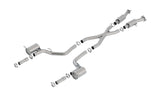 2018+ Grand Cherokee TrackHawk 6.2L V8 AWD 3in ATAK CatBack Exhaust (Uses Factory Tips) (140756)