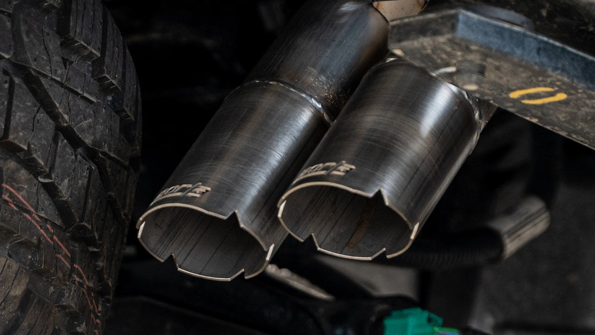 2024-2025 Ranger 2.7L 4WD Box Cat-Back S-Type Rock Crawler Exhaust System - View 2 | Dirty Garage