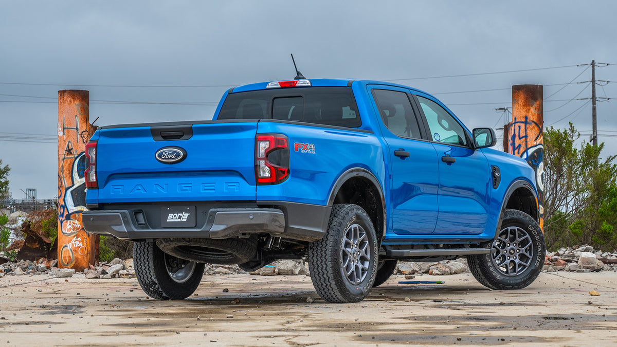 2024-2025 Ranger 2.7L 4WD Box Cat-Back S-Type Rock Crawler Exhaust System - View 3 | Dirty Garage