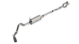 2020-2026 Super Duty 7.3L V8 4-Door 2.75"-3" ATAK Series Cat-Back Exhaust w/ Black Chrome Tip