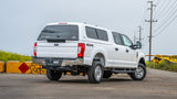 2020-2026 Super Duty 7.3L V8 4-Door 2.75"-3" ATAK Series Cat-Back Exhaust w/ Black Chrome Tip