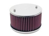 Universal Custom Air Filter - Round 1.625in Flange/1.625in ID/2.75in Overall Height | Dirty Garage