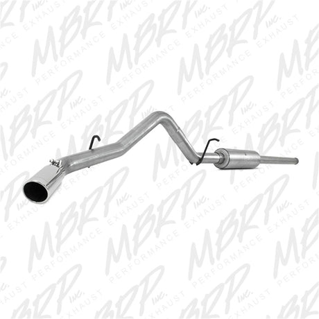 2014-2024 GM 1500 Silverado Sierra Single Side Exit 3" Cat Back Exhaust | Dirty Garage