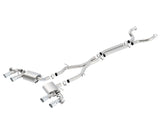 Borla 2017+ Chevy Camaro ZL1 6.2L S-Type Catback Exhaust w/ Dual Split Rear Exit - View 2 | Dirty Garage