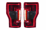 2017-2022 Superduty XB LED Tail Lights Pair Red - View 4 | Dirty Garage