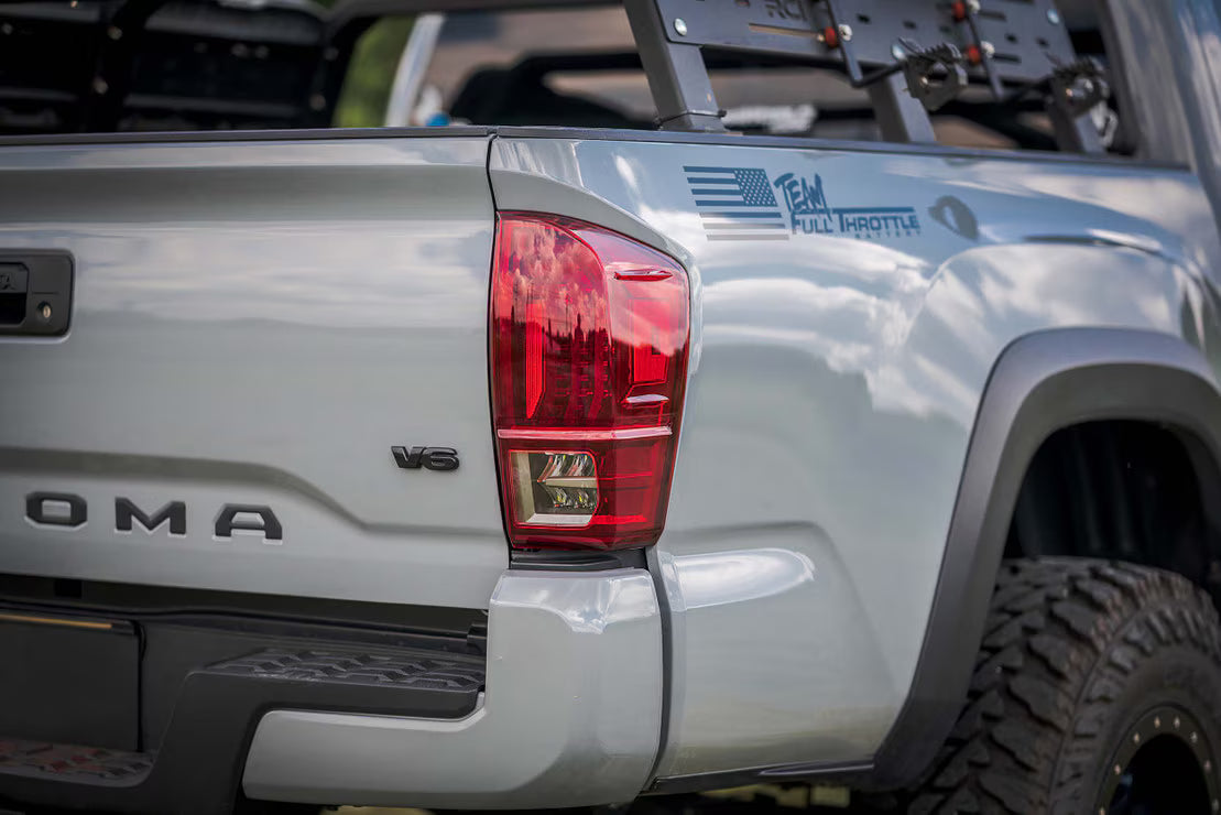 2016-2023 Tacoma XB LED Red Tail Lights (LF703.2) - View 7 | Dirty Garage