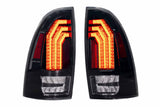 2005-2015 Tacoma XB LED Tail Lights Clear Lens - View 2 | Dirty Garage