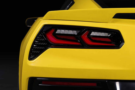 2014-2019 Corvette C7 XB LED C8-Style Red Tail Lights - View 6 | Dirty Garage