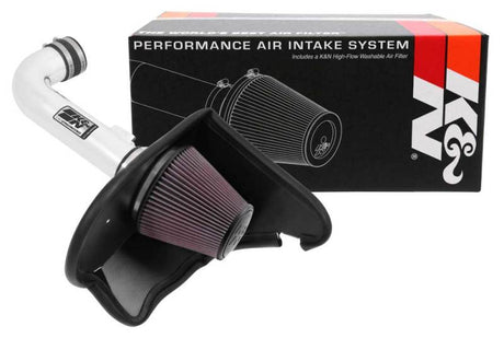 2016-2017 Camaro 3.6L Silver Typhoon Short Ram Intake - View 11 | Dirty Garage