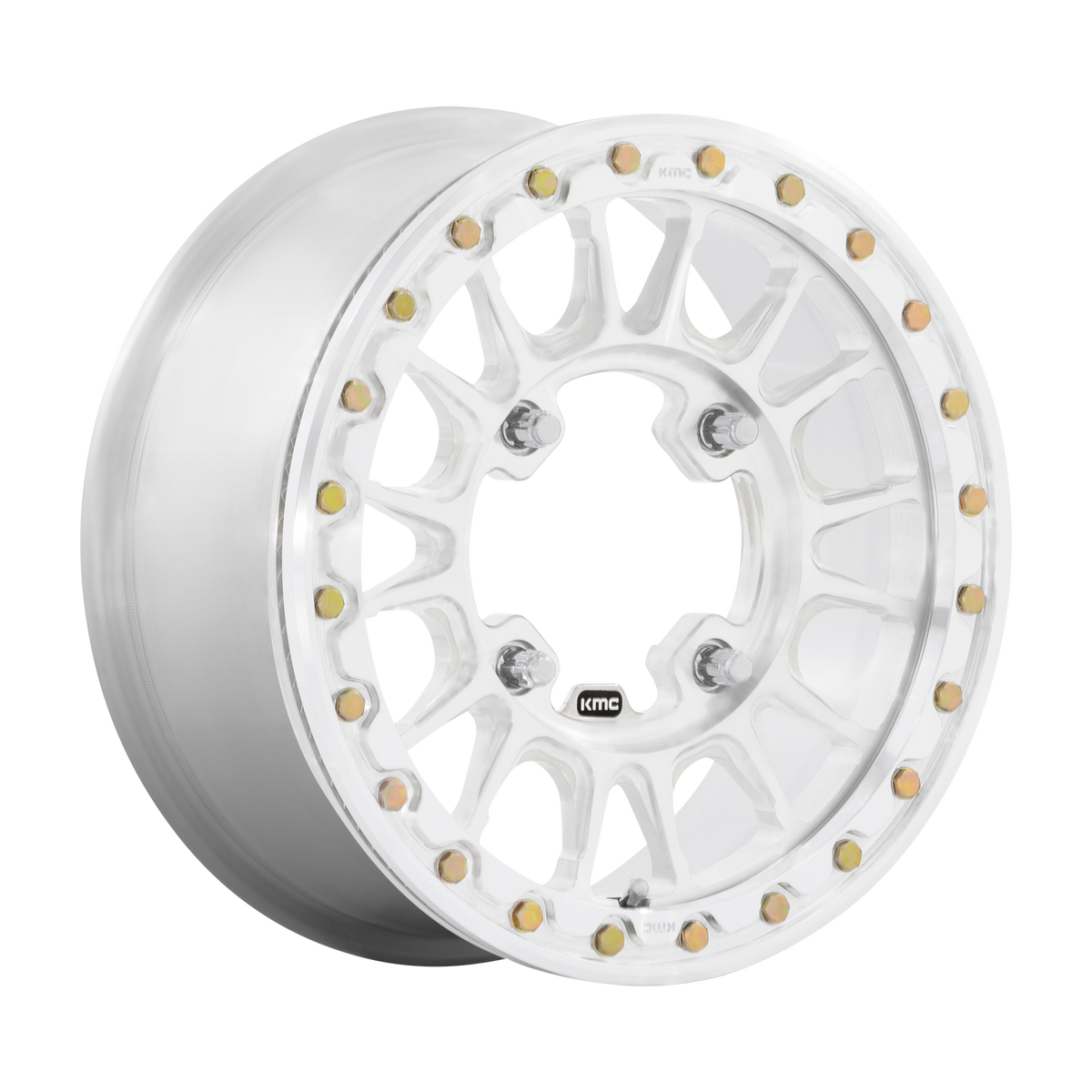 KMC Impact Forged UTV Beadlo Raw Machined Wheel (KS436) | Dirty Garage
