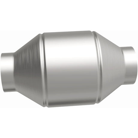 Universal 2.5in Inlet Outlet Catalytic Converter 3in Body 5in w/ 8.75in Overall L - View 4 | Dirty Garage