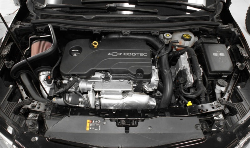 2017-2018 Cruze 1.4L Turbo Silver Typhoon Short Ram Intake - View 3 | Dirty Garage