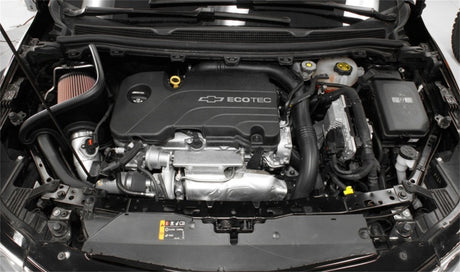 2017-2018 Cruze 1.4L Turbo Silver Typhoon Short Ram Intake - View 3 | Dirty Garage