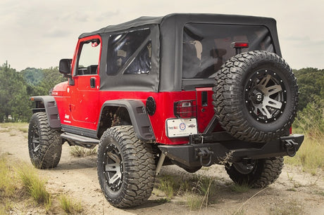 Rugged Ridge Hurricane Fender Flare Kit 97-06 Jeep Wrangler TJ - View 4 | Dirty Garage