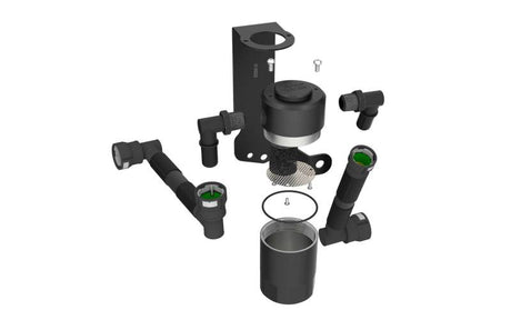 2015-2023 Challenger 6.2L V8/2015-2023 Charger 6.2L V8 Oil Catch Can - View 7 | Dirty Garage