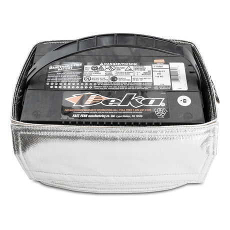 2001-2006 Heat Shield Battery Side Post Silver - View 3 | Dirty Garage