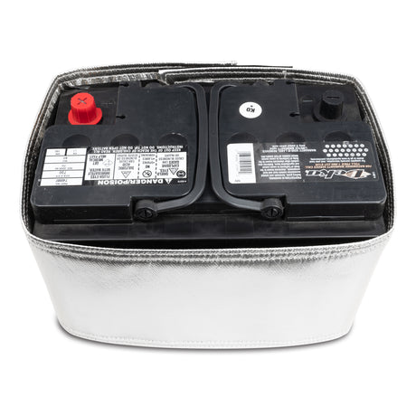 2001-2006 Heat Shield Battery Top Post Silver | Dirty Garage