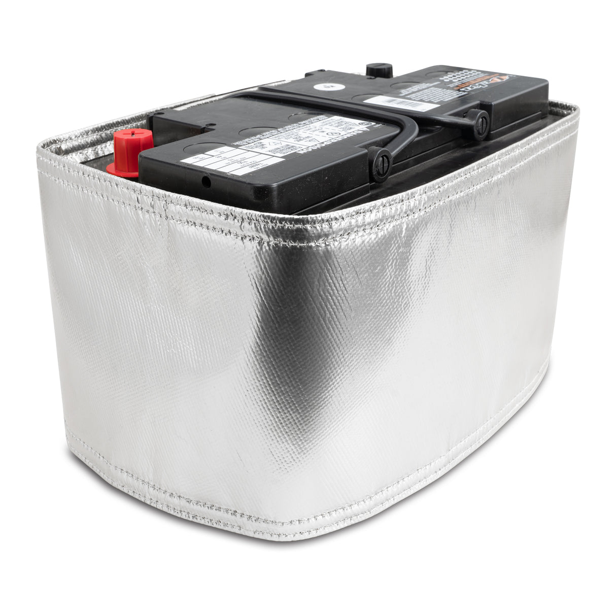 2001-2006 Heat Shield Battery Top Post Silver - View 3 | Dirty Garage