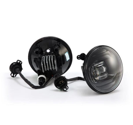 Universal DoubleTap Dual Color LED Projector Fog Lights White Amber - View 3 | Dirty Garage
