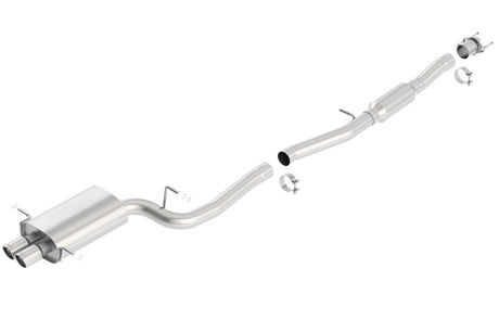 Borla 02-07 WRX Twin Tip Hush Catback Exhaust | Dirty Garage