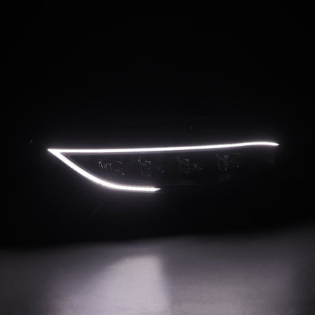 2016-2021 Civic Nova-Series LED Projector Alpha-Black Headlights Active Light Sequential Signal Switchback DRL - View 2 | Dirty Garage