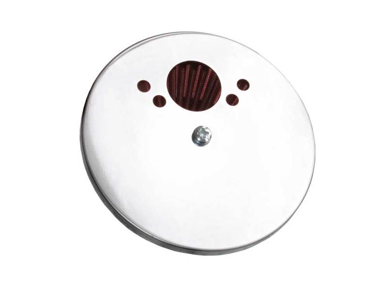 Universal Custom Racing Assembly - Round Tapered - Red 1.375in Neck Flange - 2.25in Over Height - View 4 | Dirty Garage