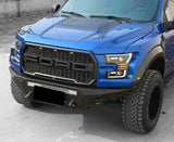 2015-2017 F-150 PRO-Series Gloss Black Proj Headlights Plank Style (880158)