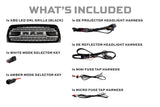 2013-2018 Ram HD Chrome XBG LED DRL Grille - View 4 | Dirty Garage