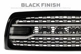 2013-2018 Ram HD Black XBG LED DRL Grille - View 2 | Dirty Garage